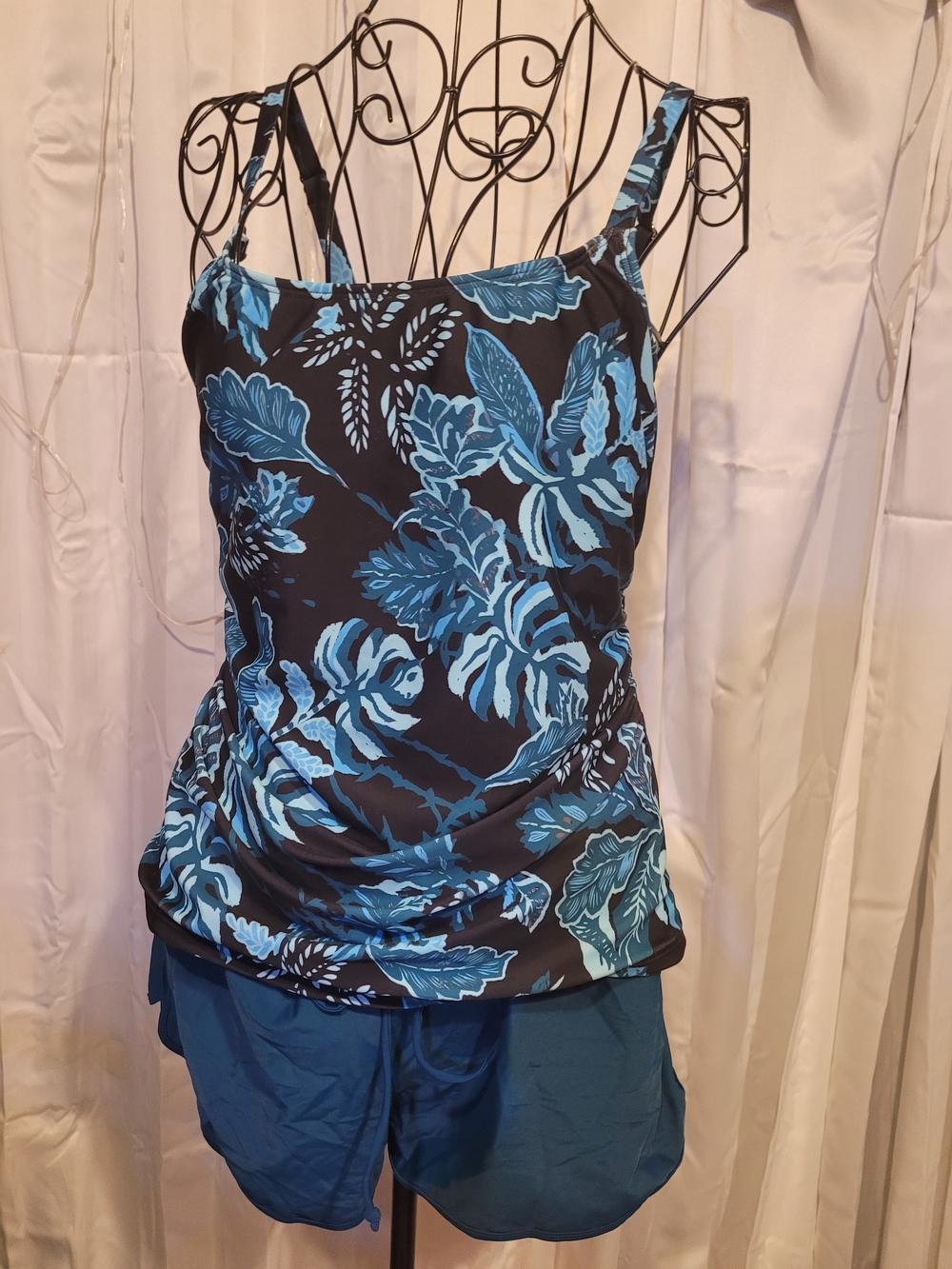Amazon Blue Women's Swim Bikini Bottom
